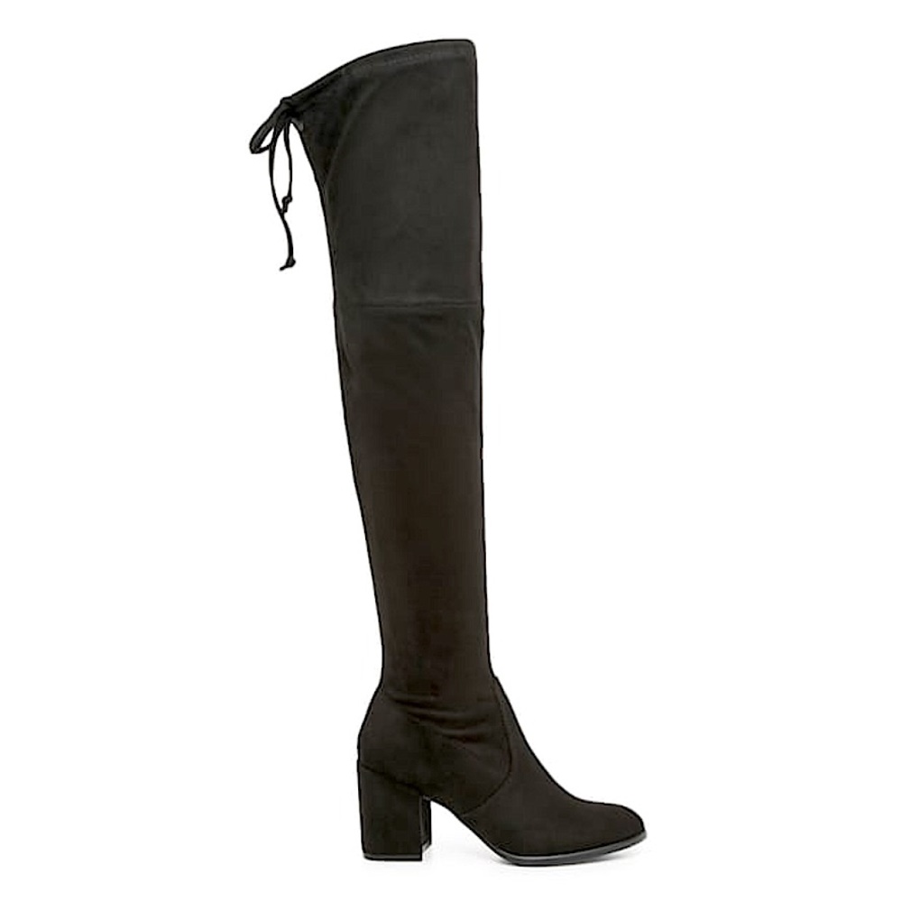 Over the knee heel boots